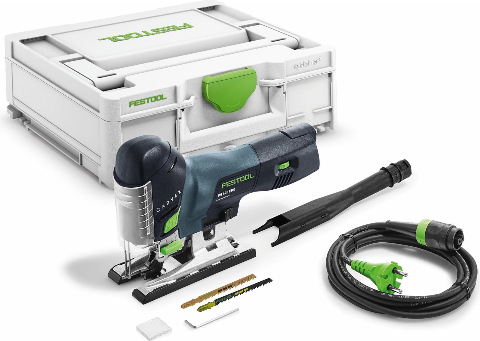 Festool PS 420 EBQ-Plus reciprozaag 550 W inclusief 2 zaagbladen en Systainer