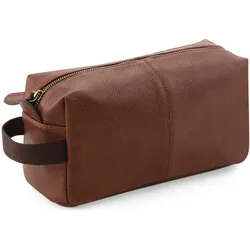 Quadral NuHide Washbag, Necessaire, Braun