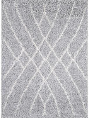 KAS Rugs Pax Plush Abstract Diamond Shag Rug