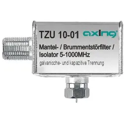 Axing TZU10-01 Mantelstromfilter, F-Buchse, F-Stecker TZU01001 TZU 10-01