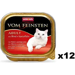 Animonda Cat Vom Feinsten Adult Rind und Kartoffeln 12x100g
