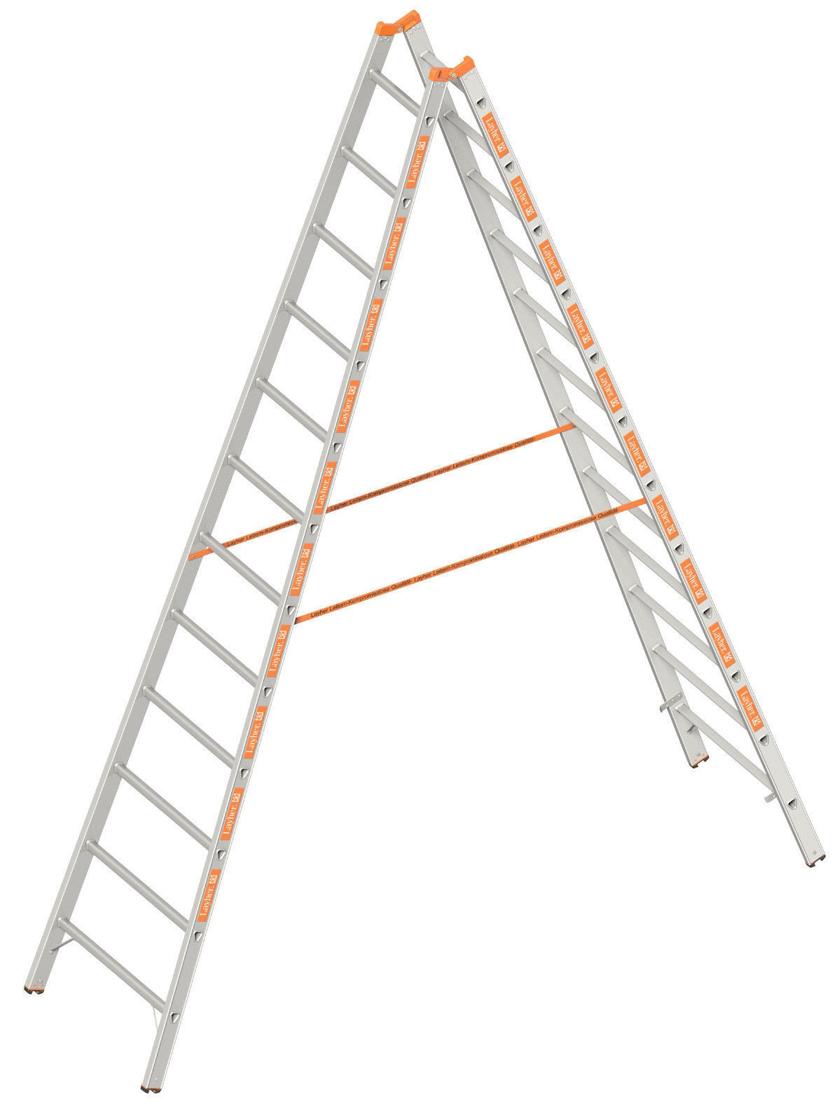Layher Topic 1039 steigertrap met 2x12 treden
