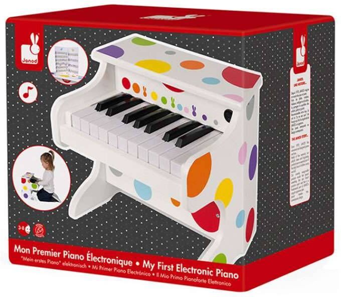 Janod Mon 1er Piano Électronique Confetti