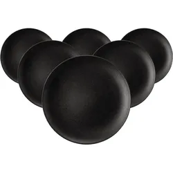 Seltmann Liberty Velvet Black Brotteller, Teller, Schwarz