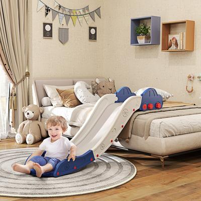 Qaba Toddler Slide, Couch Slide for Bed, Sofa, Extra Length Indoor Couch Slide for Toddler, Baby, Child, Easy to Assemble