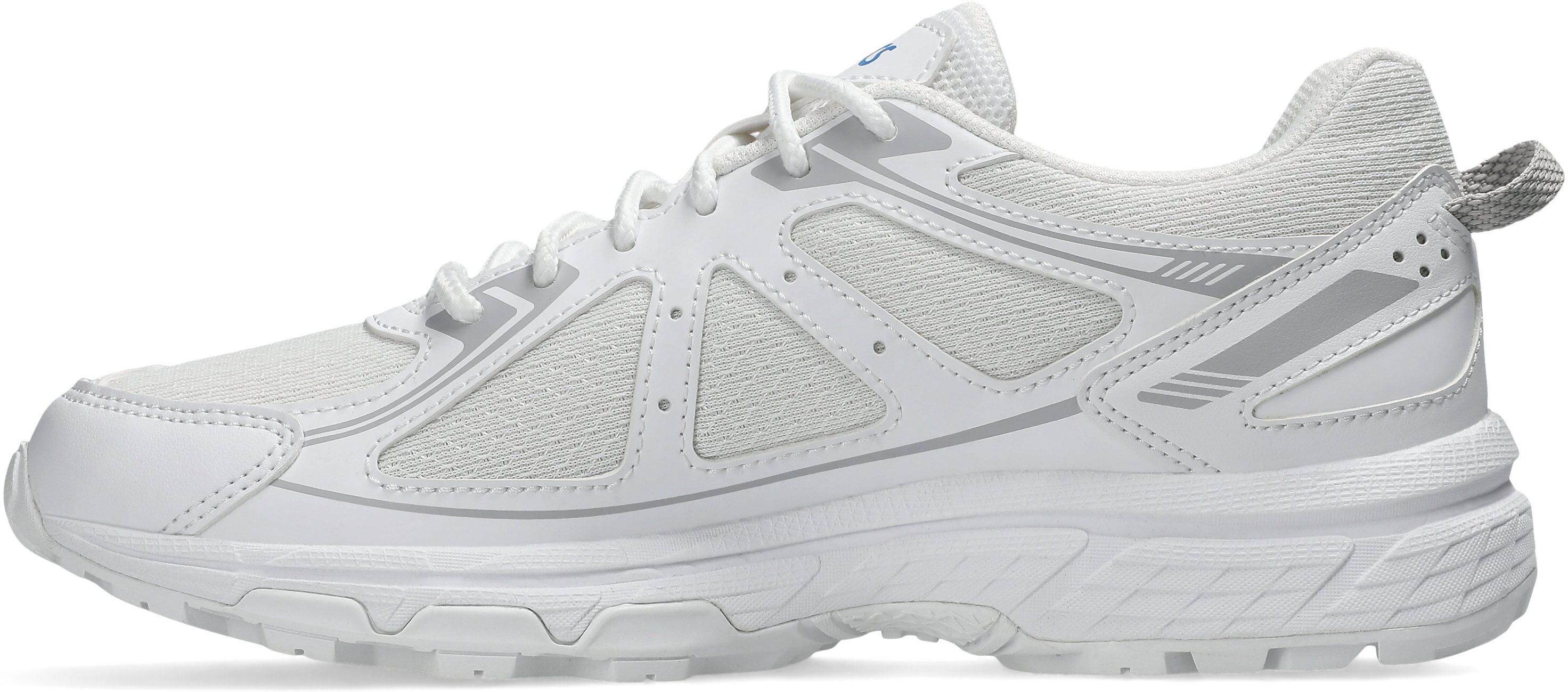 Sneaker ASICS SPORTSTYLE "GEL-VENTURE 6 GS", Jungen, Gr. 40, weiss (weiß, illusion blau), Synthetik, Schuhe Sneaker weiß, illusion blau 40