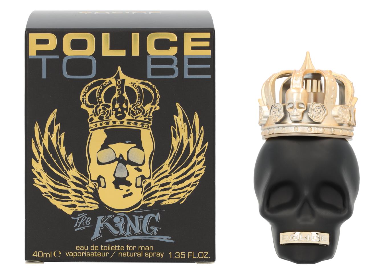 Police To Be The King For Man Edt Spray 40ml.