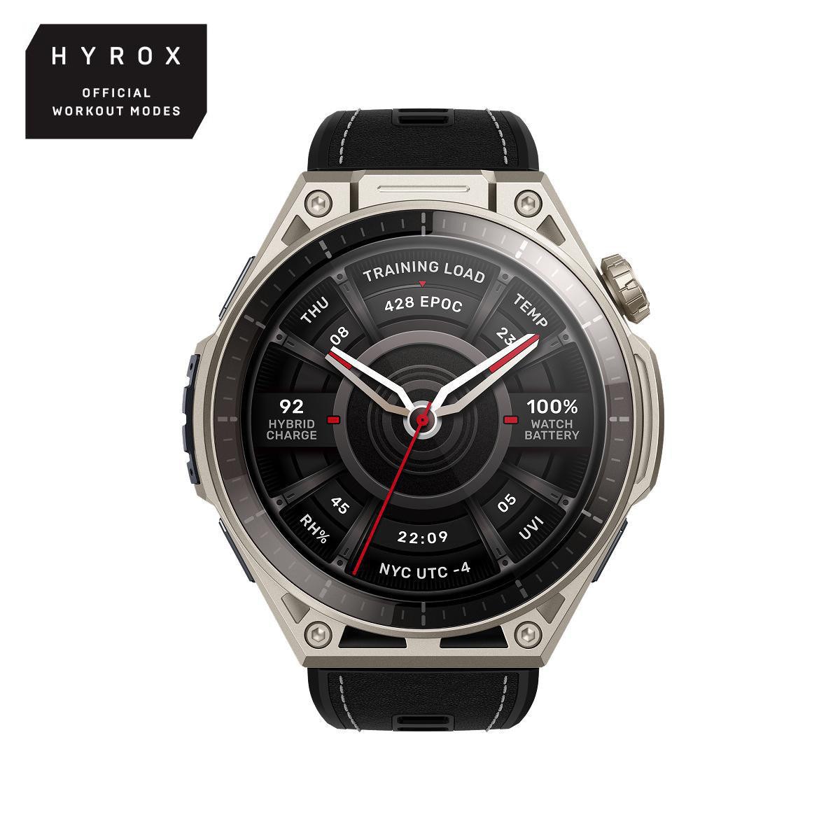 Amazfit Balance Ultra 52mm AMOLED GPS HYROX Smartwatch Titanium W2553GL2N