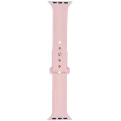 Neues Armband für die Smartwatch GlacierX Silicone Synthwave Pale Pink für die Apple Watch 38/40/41mm Rosa