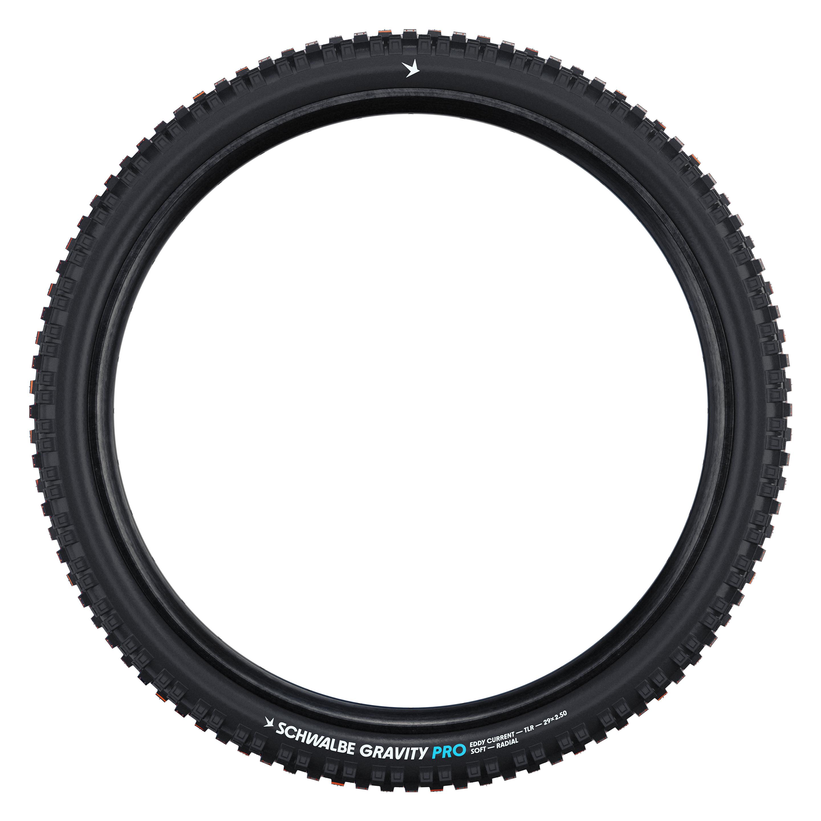 Schwalbe Eddy Current Rear - TLE - ADDIX Soft - Super Gravity - 27.5x2.60 - Black (27.5 x 2.50, 64-584) (11654682)