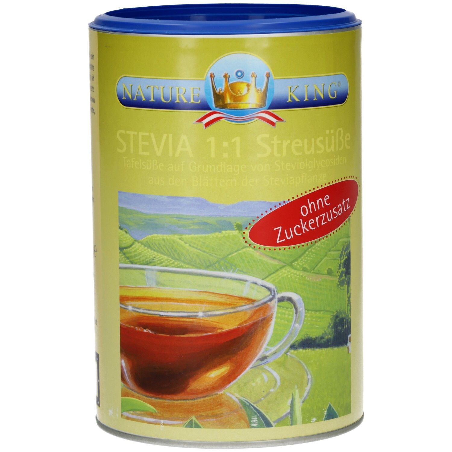 NatureKing Stevia 1:1 Streusüße 750 g Pulver
