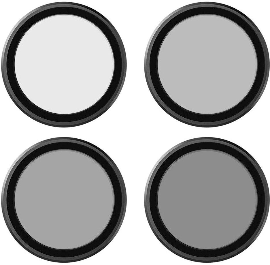TELESIN - CPL+ND8/16/32 Linsefilter - DJI Osmo Action 3 / 4 / 5 Pro - Gennemsigtig