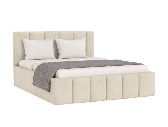 Deine Möbel 24 Polsterbett MEGAN Komplettbett in Velour / Bouclé mit Bettkasten und Lattenrost (Set, 1-tlg., 140x200/160x200/180x200/200x200), Luxuriös, funktional, stilvoll, mit Stauraum
