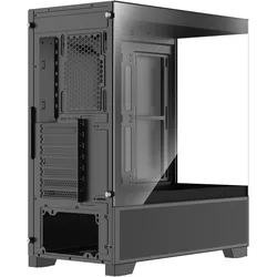 Xilence Gehäuse BEAM Schwarz (XG172) (ATX, mATX, Mini-ITX), PC Gehäuse, Schwarz