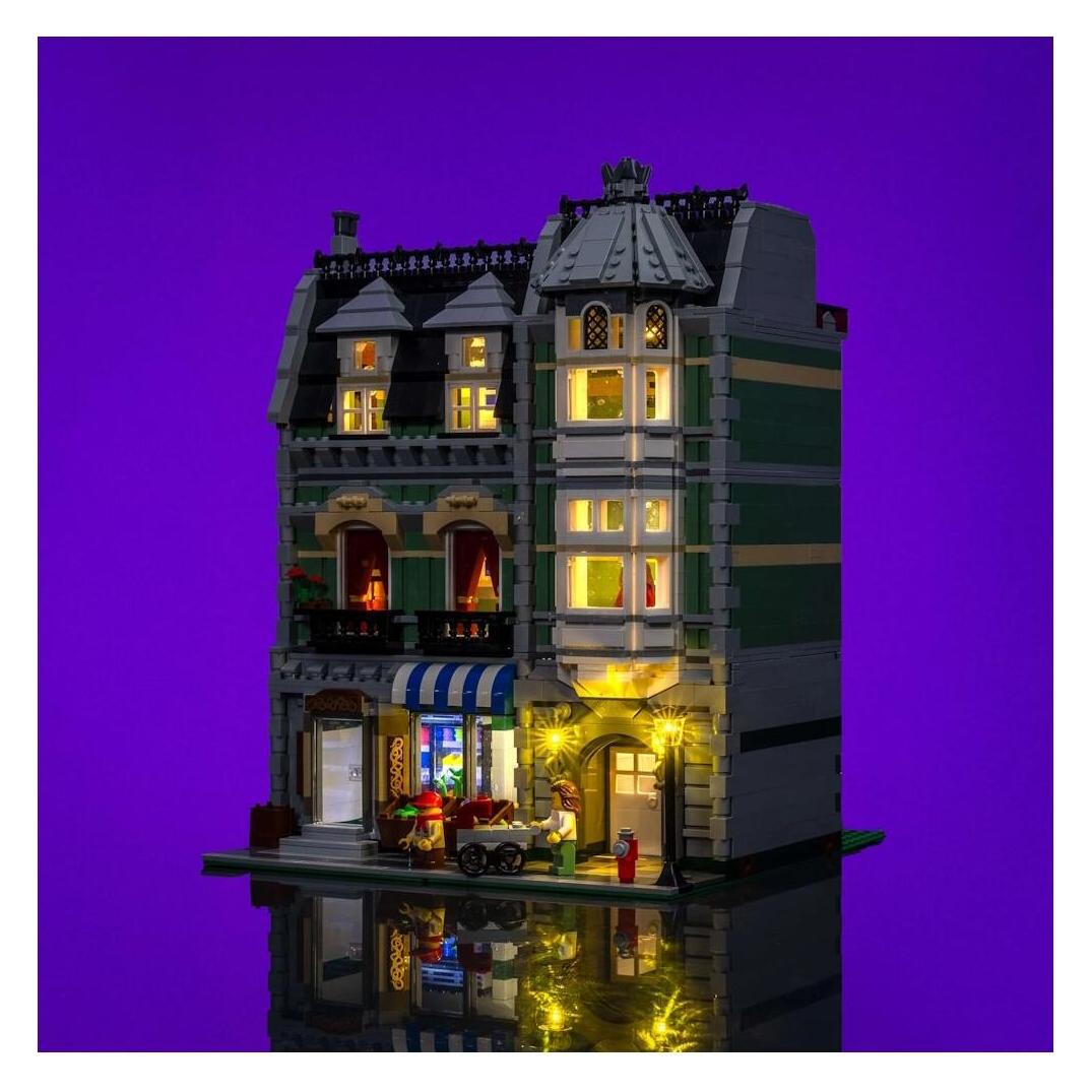 Light my bricks LMB 2.0 LED Licht Set für LEGO 10185 Gemüsehändler (Green Grocer) (10185)