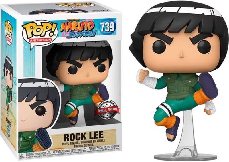 Funko Pop! Animation Naruto Shippuden Rock Lee 47578 Talla Única Unisex