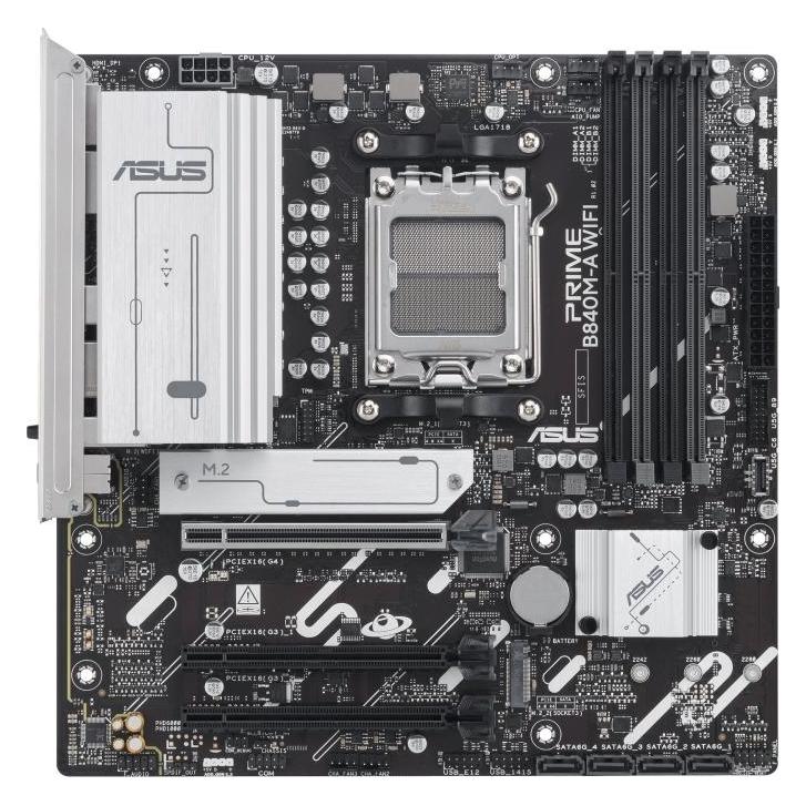 ASUS PRIME B840M-A-CSM (AM5, AMD B840, AMD B850, mATX) (90MB1J10-M0EAYC)