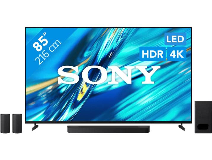 Sony Bravia 3 II Led 85 (2026) + Sony Bravia Theatre System 6 Zwart