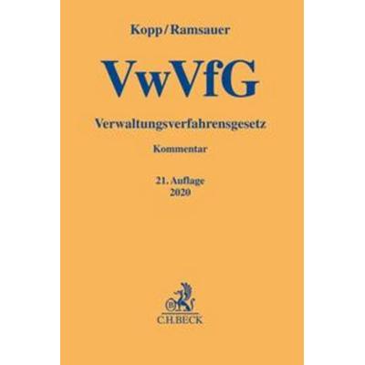 Verwaltungsverfahrensgesetz, Gebundene Ausgabe von Ferdinand O. Kopp,Ulrich Ramsauer, C.H. Beck