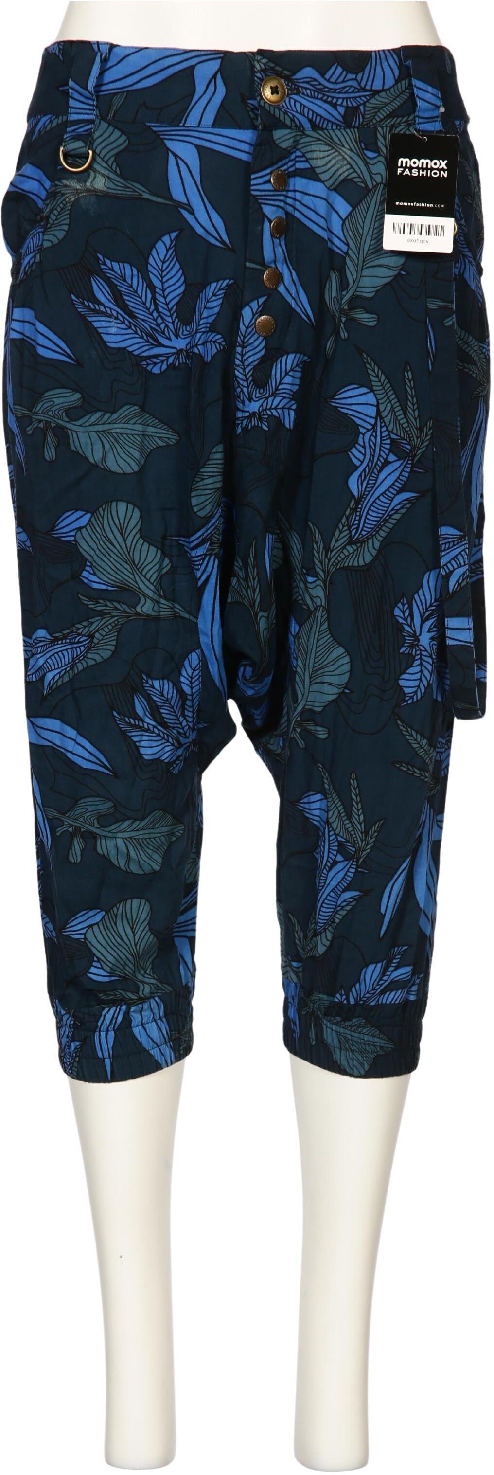 Chapati Berlin Damen Stoffhose, Marineblau, Gr. L, Viskose - Second Hand