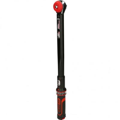 KS TOOLS Drehmomentschlüssel 1/2 ERGOTORQUE®precision Ratschen-Drehmomentschlüssel Drehknopf, 40-200Nm 5161442