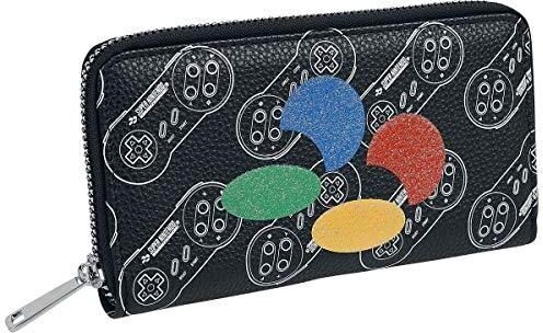 Difuzed Nintendo SNES Logo & Controller AOP Zip Wallet-Standaard (Diversen) Nieuw