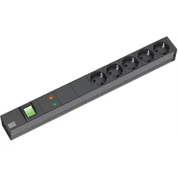 Bachmann, Steckdosenleiste, Verlängerungsschnur (Rack (5x, CEE 7/3, 2 m)