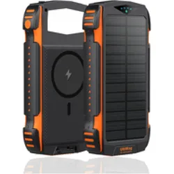 4smarts Rugged TitanPack (20000 mAh, 20 W, 74 Wh), Powerbank, Schwarz