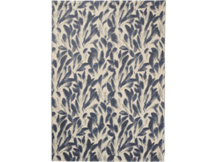 Tapis laine motif végétal Plantain
