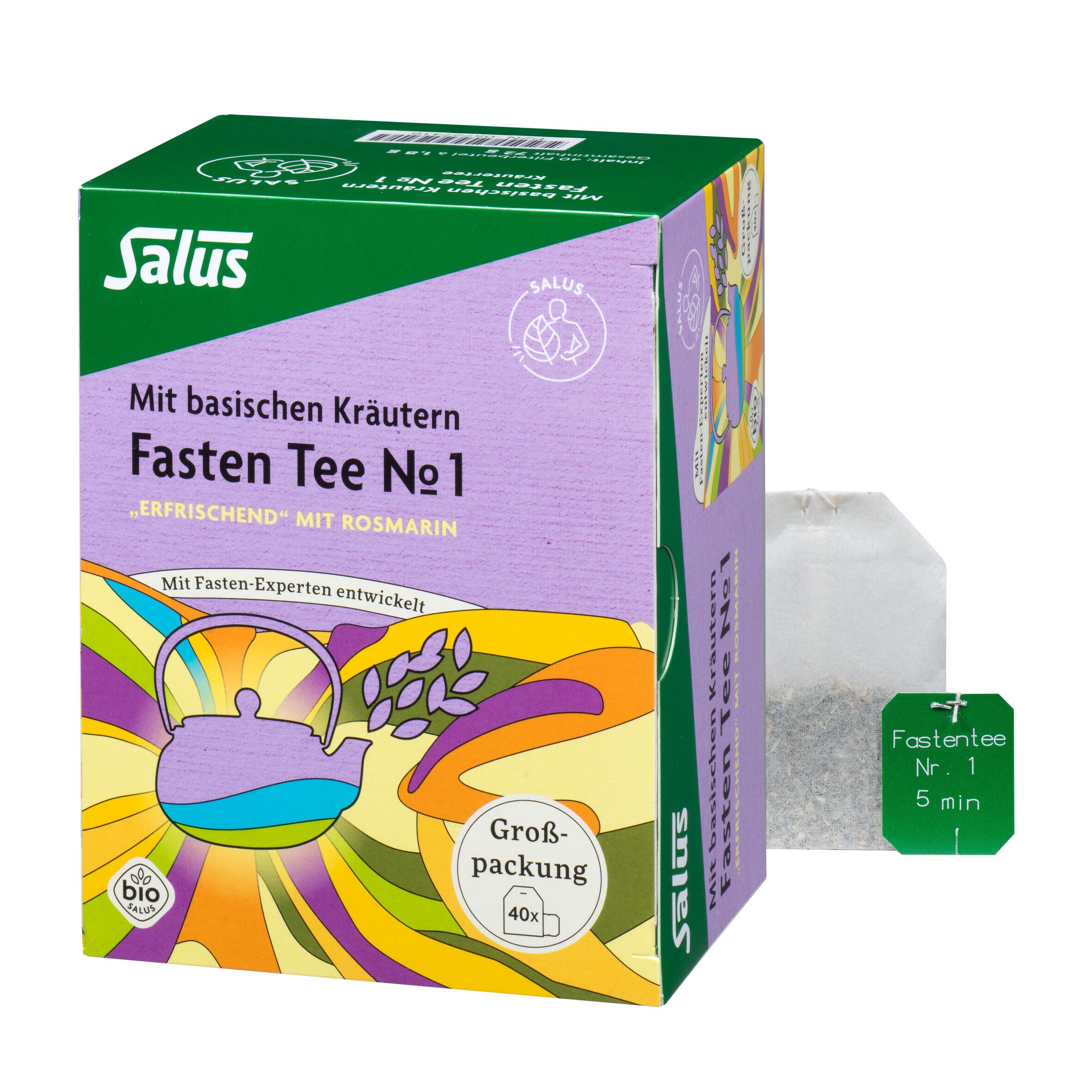 Fastentee Nr.1 erfrischend Bio Salus Filterbeutel 40 St
