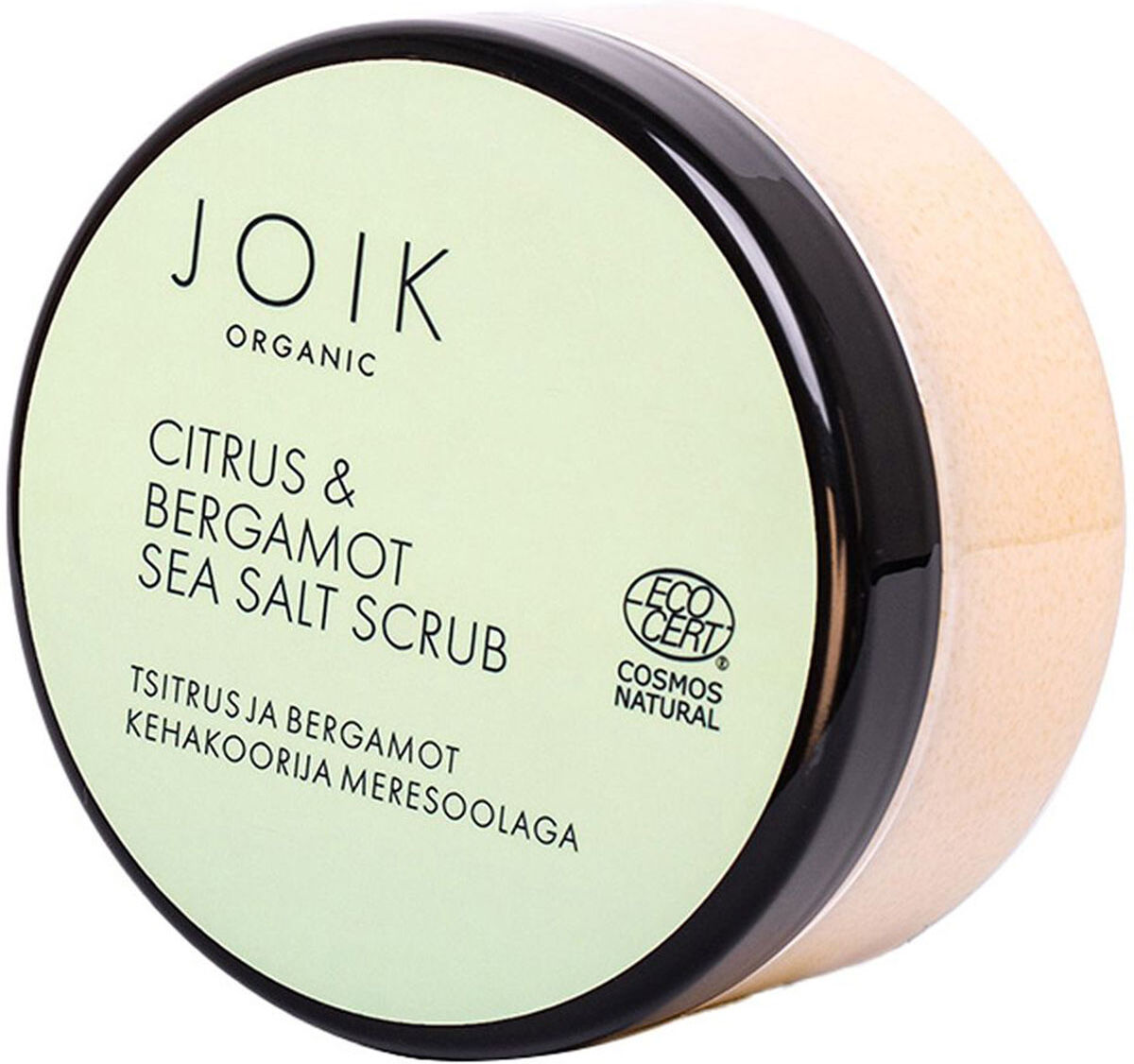 JOIK ORGANIC Citrus & Bergamot Seal Salt Scrub 240g
