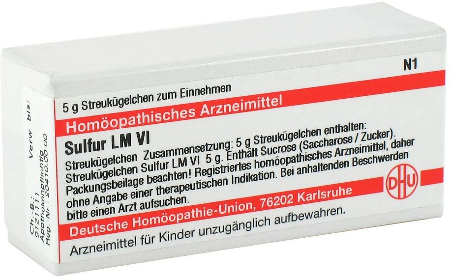 DHU Lm Sulfur Vi Globuli