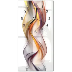 WANDUHR aus Glas 30x60 cm - Abstraktion