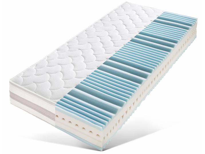 Gelschaummatratze HN8 SCHLAFSYSTEME Dynamic Gel CS Gr. 2, weiss (weiß), B:80cm H:26cm L:200cm, Bezug: 100% Polyester, Matratzen, Gelschaummatratze, optimale Körperunterstützung dank Gelschaum & ideale Luftzirkulation