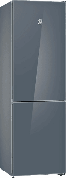 REACONDICIONADO Seminuevo Bueno Frigorífico combi - Balay 3KFD565AI, No Frost, Altura 186 cm, Capacidad 326 l, Gris
