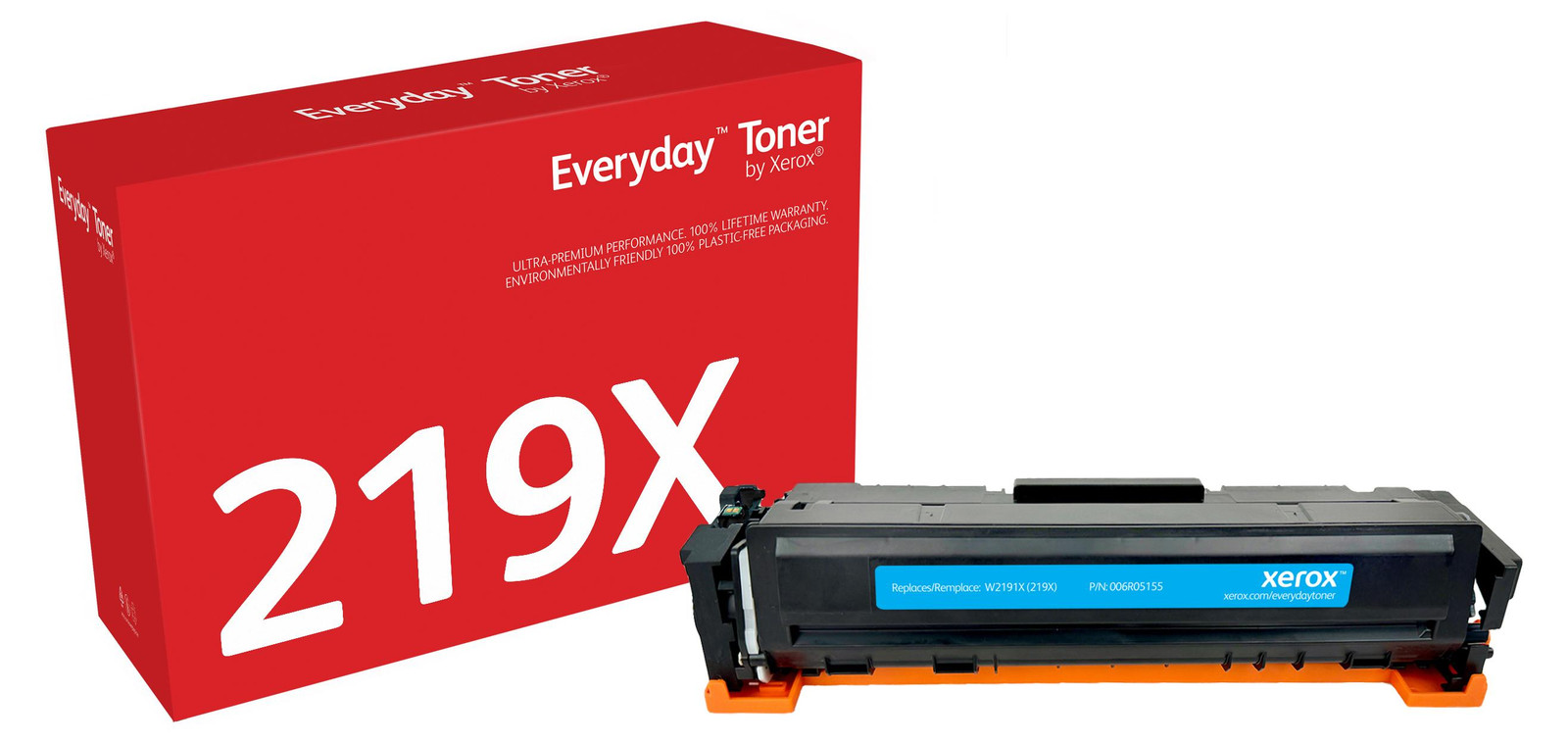 Xerox 006R05155 Everyday Toner voor HP 219X W2191X Cyan
