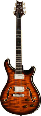 PRS SE Hollowbody II Piezo OTSB Orange Tiger Smokeburst