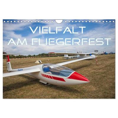 Vielfalt am Fliegerfest (Wandkalender 2026 DIN A4 quer), CALVENDO Monatskalender