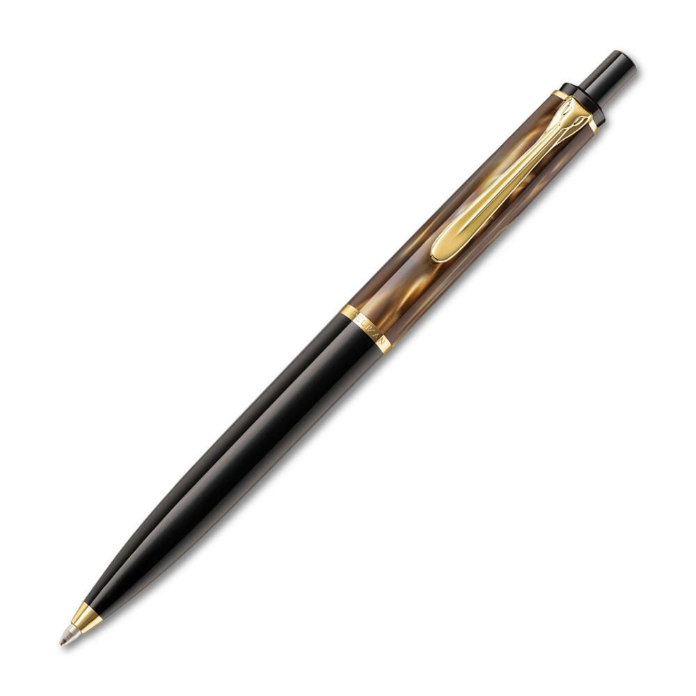 Pelikan Kugelschreiber Classic K200 braun-marmoriert, Schreibfarbe: schwarz 100436177