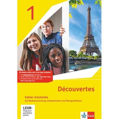 Découvertes 1. Ausgabe 1. oder 2. Fremdsprache. Cahier d'activités mit Mediensammlung und Vokabeltrainer 1. Lernjahr, Set von , Klett Schulbuchverlag,
