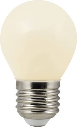 Heitronic 15026 LED EEK E (A - G) E27 Tropfenform 4W = 35W Warmweiß (Ø x L) 45mm x 74mm nicht dimmbar