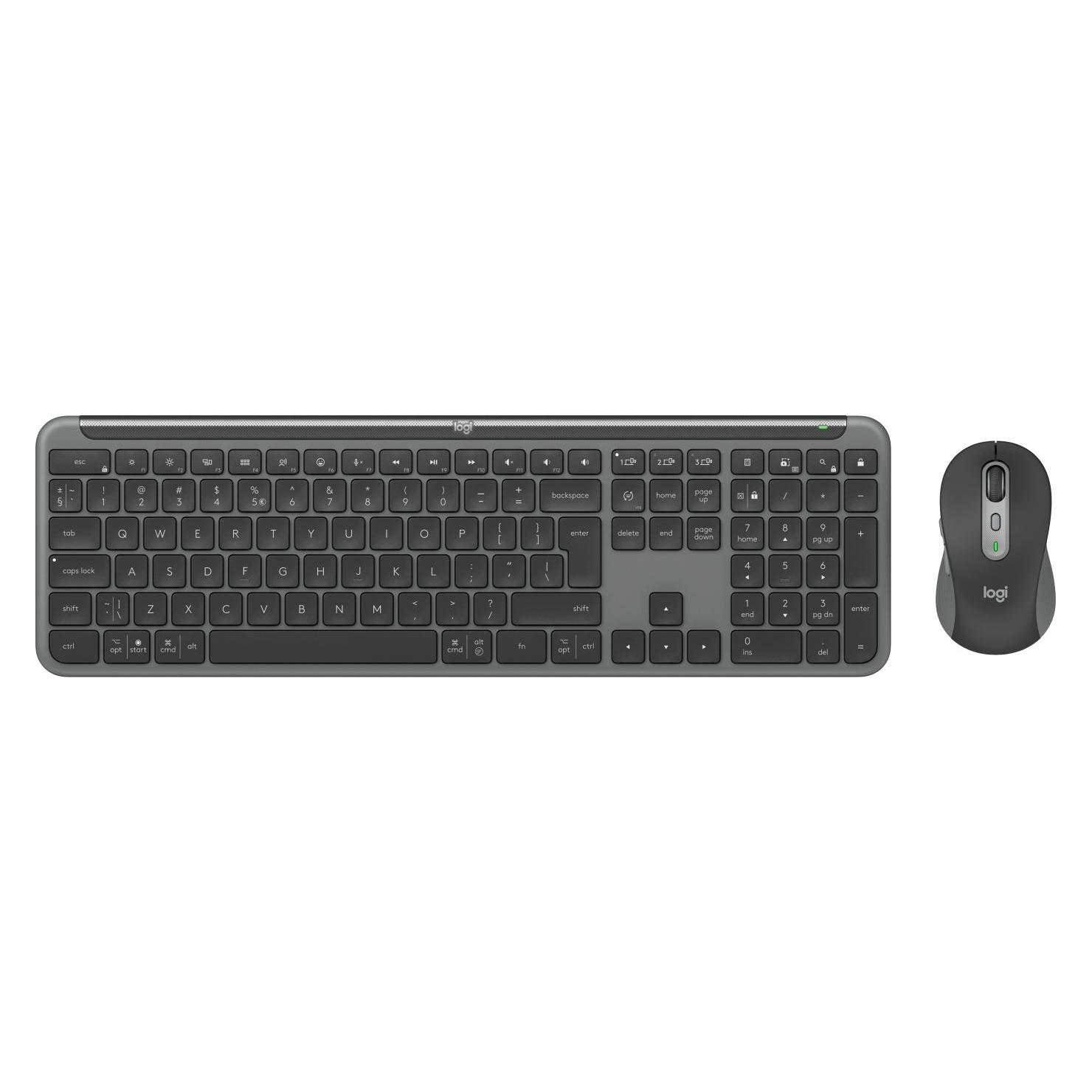 Logitech Signature Slim Combo MK950 (US, Kabellos) (920-012490)