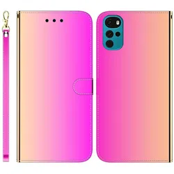 König Design Hülle Handy Schutz für Motorola Moto G22 Case Cover Tasche Wallet Etuis 360 Grad (Motorola Moto G22), Smartphone Hülle, Mehrfarbig