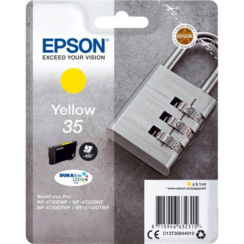 Epson Tintenpatrone yellow DURABrite Ultra Ink 35 T 3584