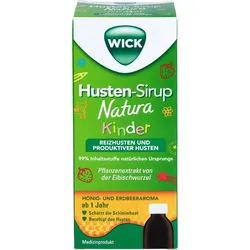 Wick Husten-Sirup Natura Kinder 140 ML