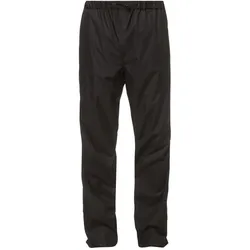 VAUDE Fluid Regenhose Herren | Gr. M | schwarz - schwarz