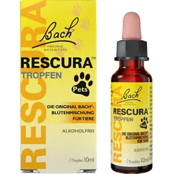 Bachblüten Original Rescura Pets Tro Alkoholfrei 10 ML