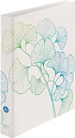 Herlitz Ringbuch maX.file A4 PP 25mm GREENline Ginkgo 2.Rin