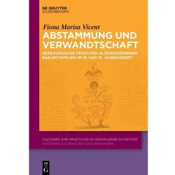 Abstammung und Verwandtschaft, Fachbücher von Fiona Marisa Vicent