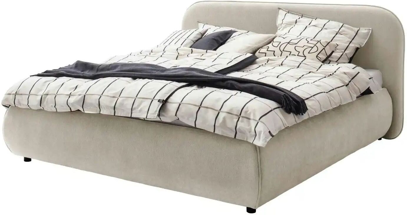 SCHÖNER WOHNEN Kollektion Polsterbett in 180x200 cm Lissabon ¦ beige ¦ Maße